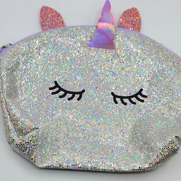 Shiba Inu & Sparkly Unicorn Coin Jewelry Trinket Bags Purse X-Dolls Small Cute - Picture 9 of 14